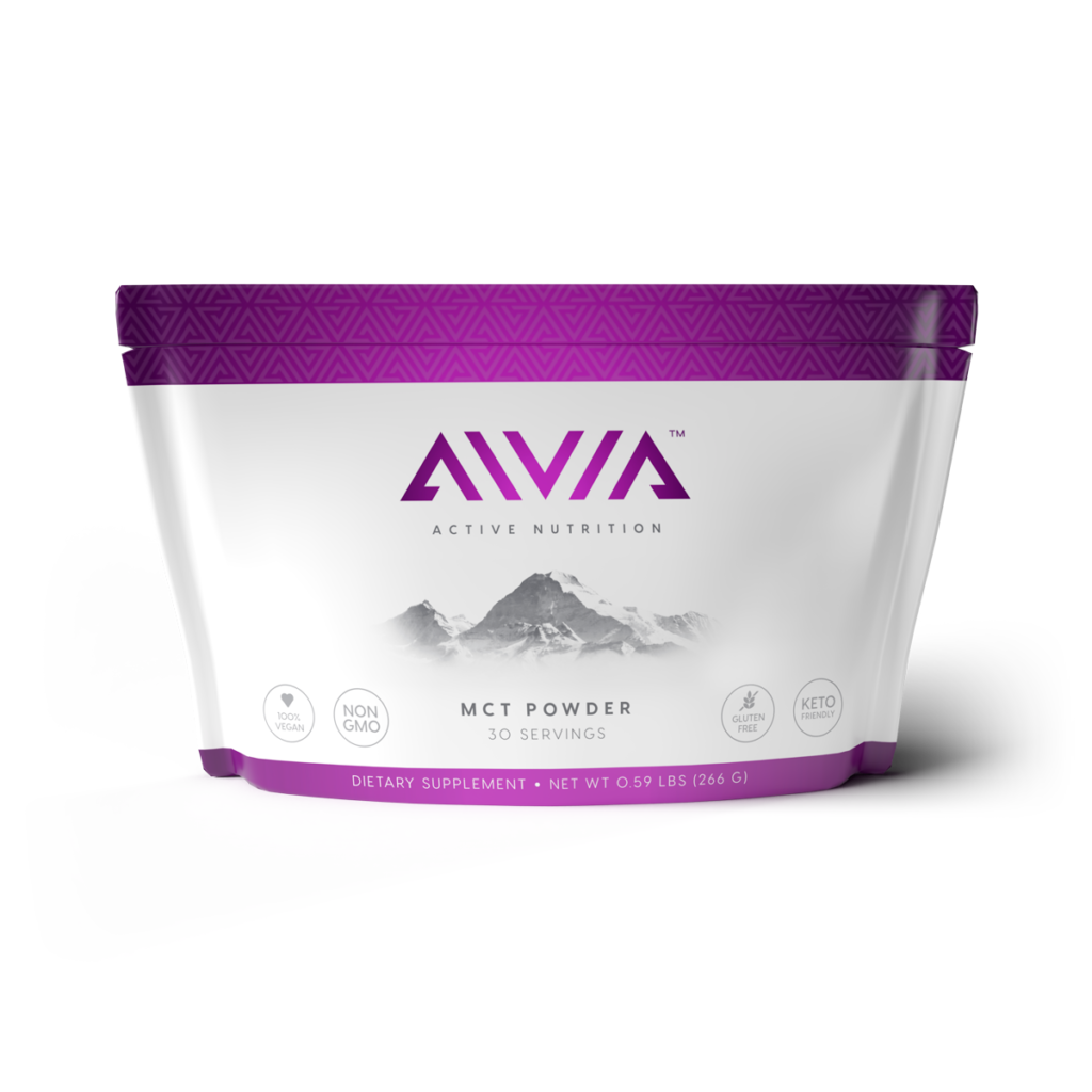 AIVIA MCT oil powder supplement for energy and mental focus