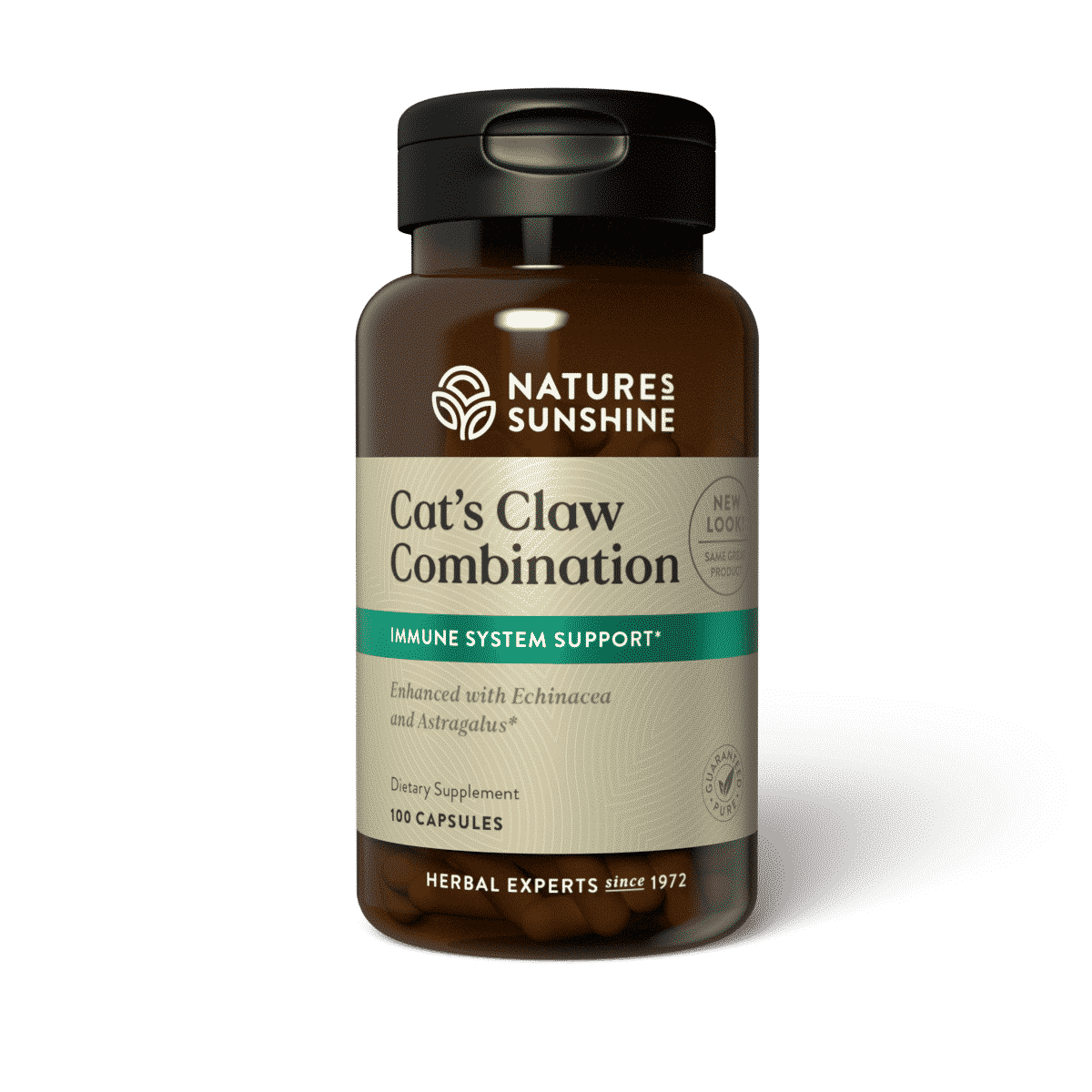 Cat’s Claw immune support herbal supplement for natural inflammation response and enhanced immune system health.