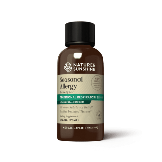 Seasonal Allergy Liquid herbal respiratory and immune support supplement