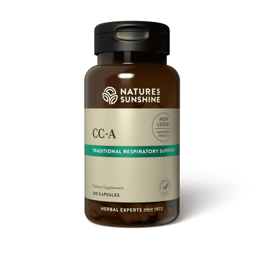 CC-A herbal respiratory support supplement by Nature’s Sunshine