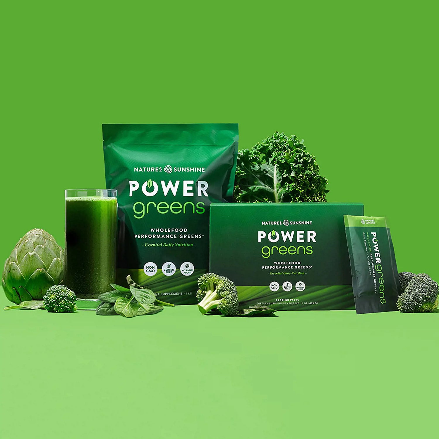Power Greens Wholefood Performance Supplement image 0