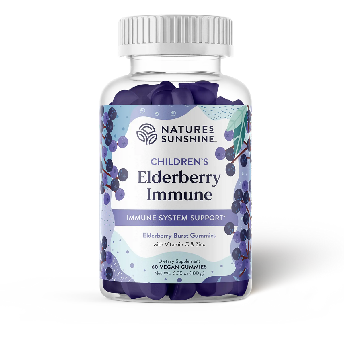 Children's Elderberry Immune Gummies (60 Gummies)