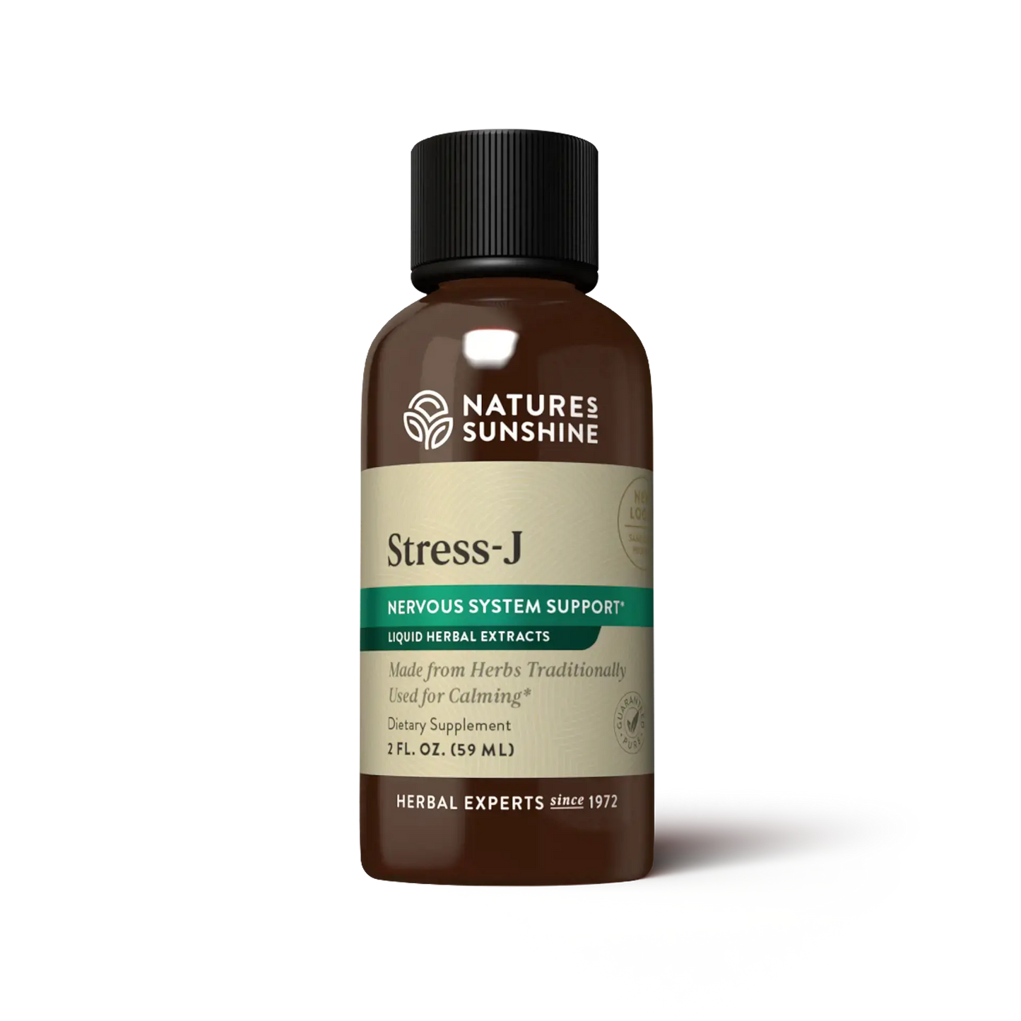 Stress-J liquid herbal supplement for nervous system support