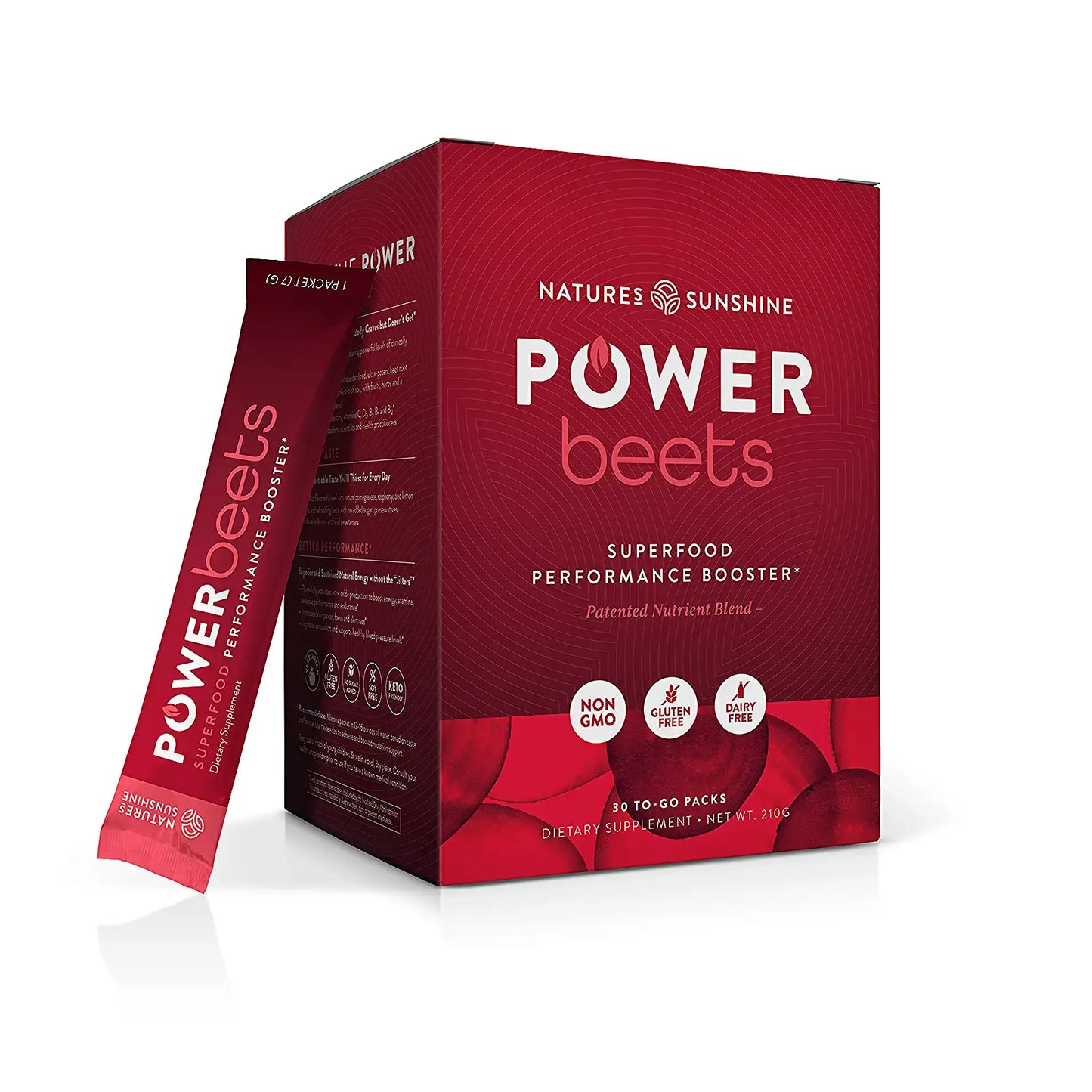 Power Beets beet root powder supplement for circulation and energy